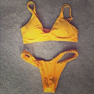 Yellow Bikini